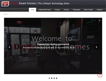 Tablet Screenshot of digitalsmarthomes.com